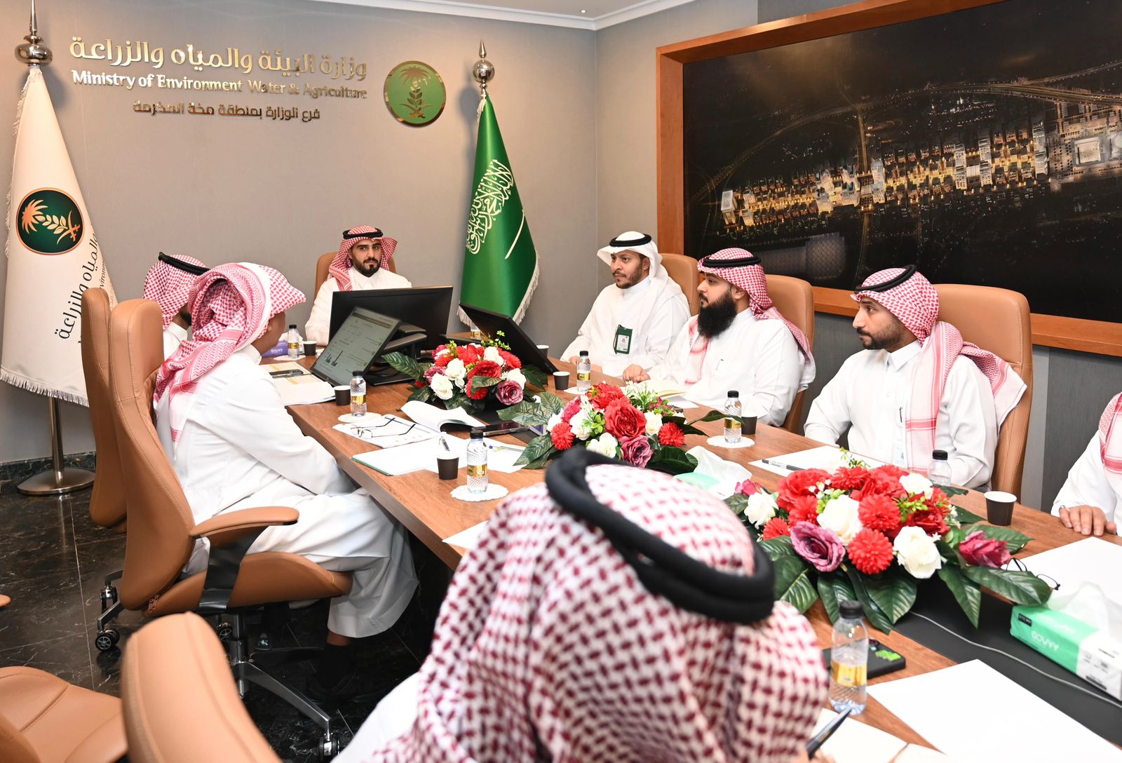 ‏بيئة مكة المكرمة تعقد اجتماعًا تنسيقيًا لرفع الجاهزية لموسم حج 1447هـ