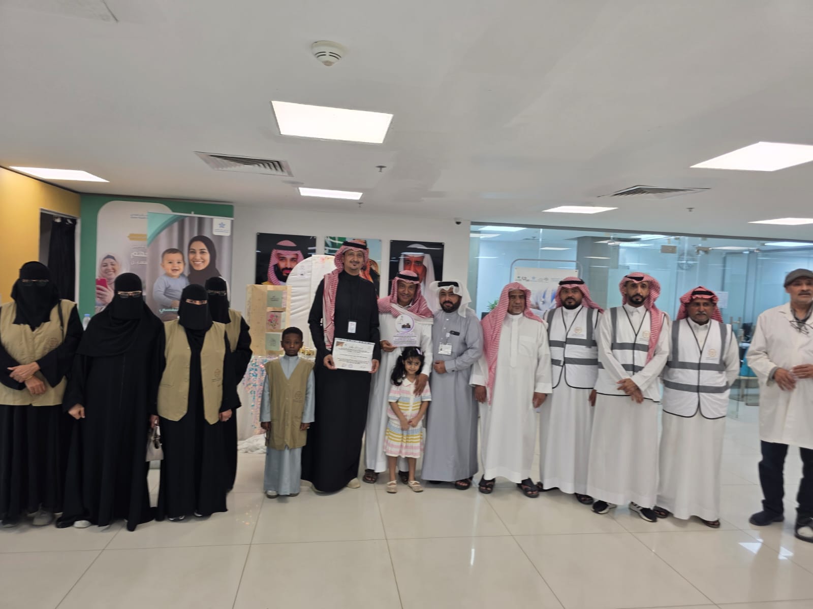 فريق أثر 2030 التطوعي – المرحلة الثالثه والاخيره من مبادرة لمسة حانية