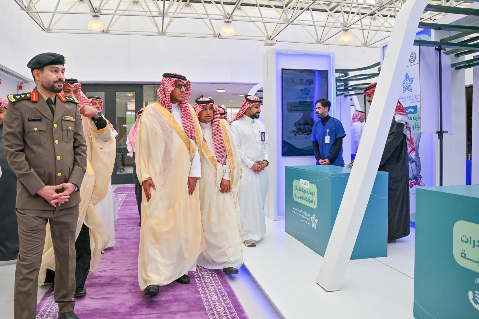 إطلاق برنامج الوقاية من المخدرات والمؤثرات العقلية بحضور وكيل الإمارة المساعد للحقوق