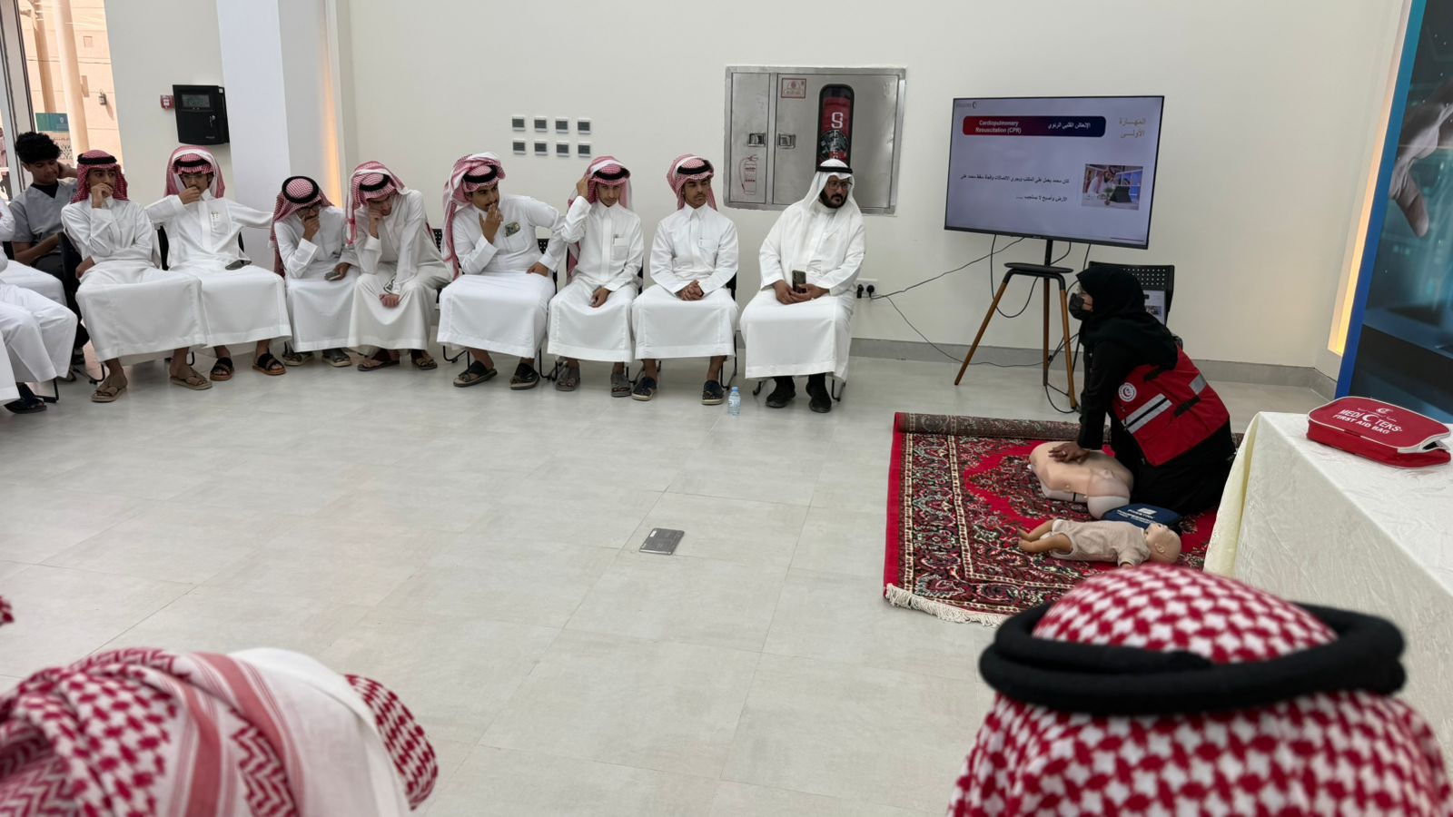 الكلية التقنية بالرياض تنظم معرض «صحتك غالية» 