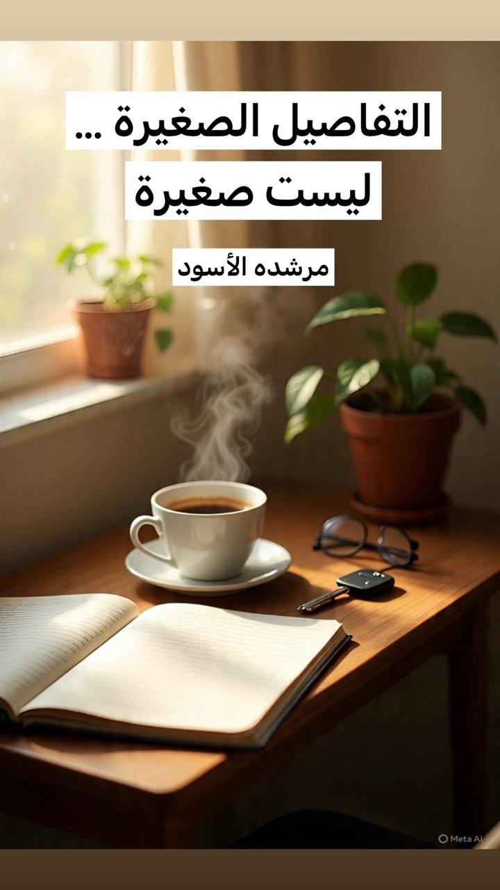 التفاصيل الصغيرة ليست صغيرة