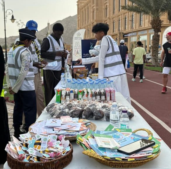 جمعية الشوامخ الرياضية تنظّم فعالية مميزة بمناسبة اليوم العالمي للصحة في مكة المكرمة