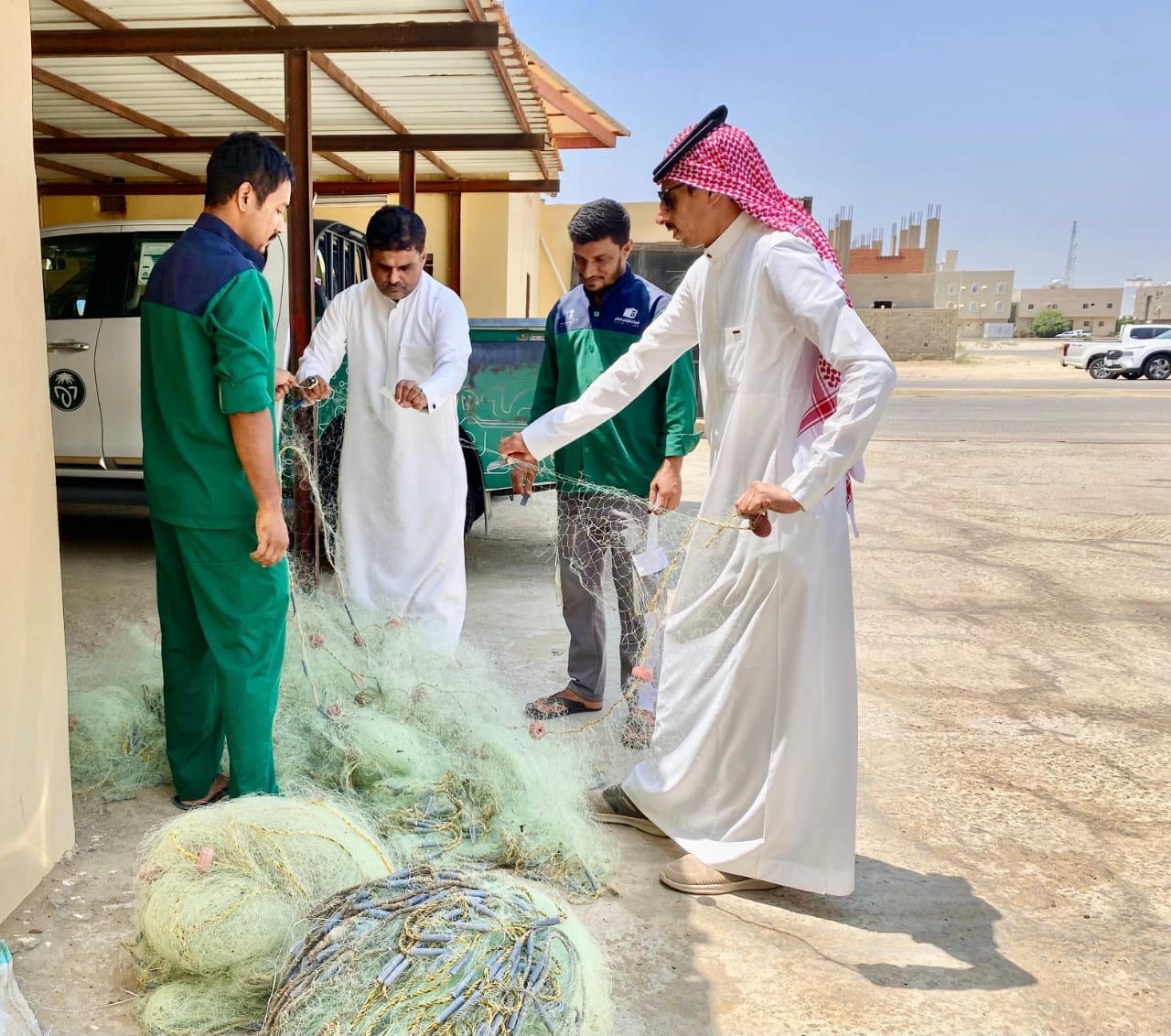 ‏ضبط 5 صيادين مخالفين بوسائل محظورة ضمن جهود تعزيز الامتثال البيئي في “بيئة الليث”
