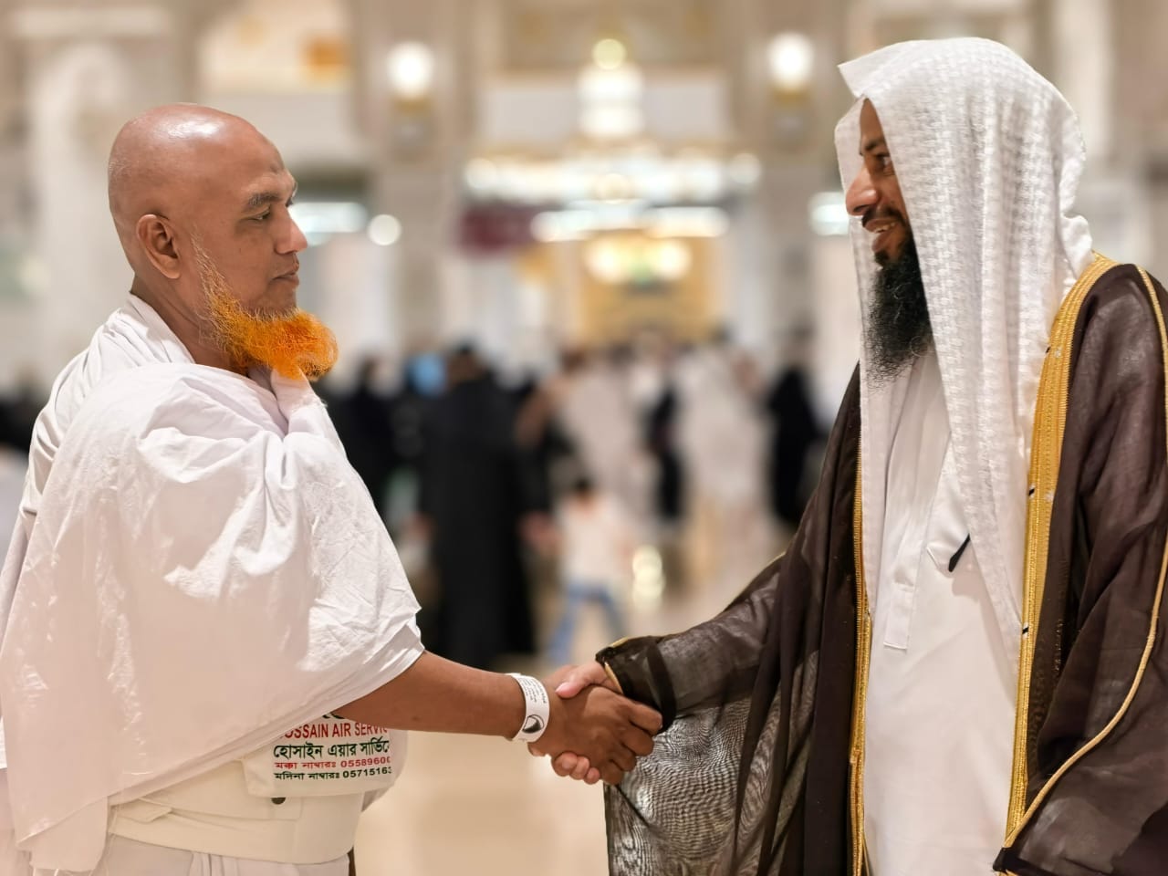 رئاسة الشؤون الدينية تستقبل طلائع الحجاج في رحاب الحرمين الشريفين