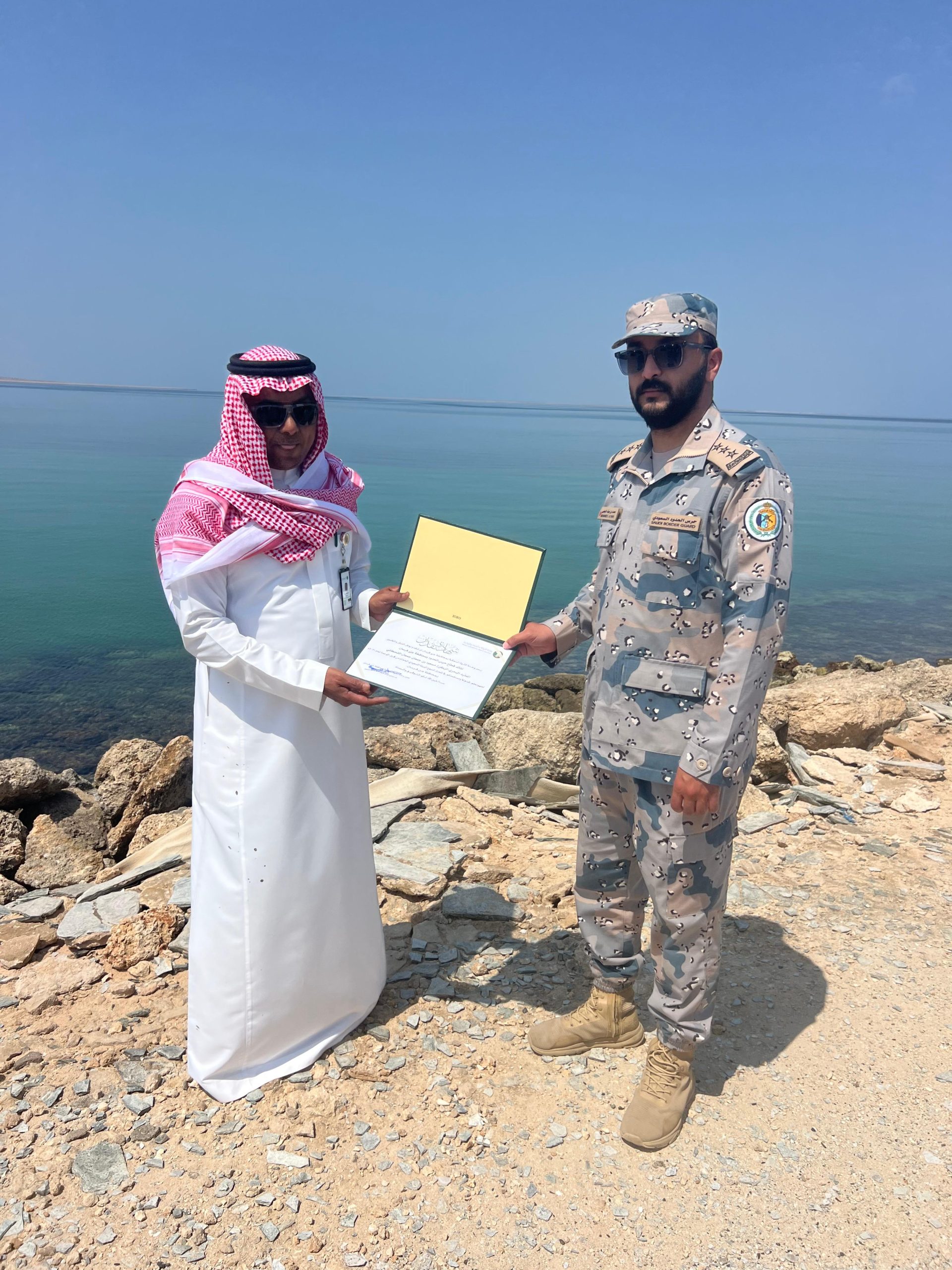 وحدة الثروة السمكية تنفذ عددًا من الفعاليات بمناسبة أسبوع البيئة 2026 إثرك أخضر بجزر فرسان