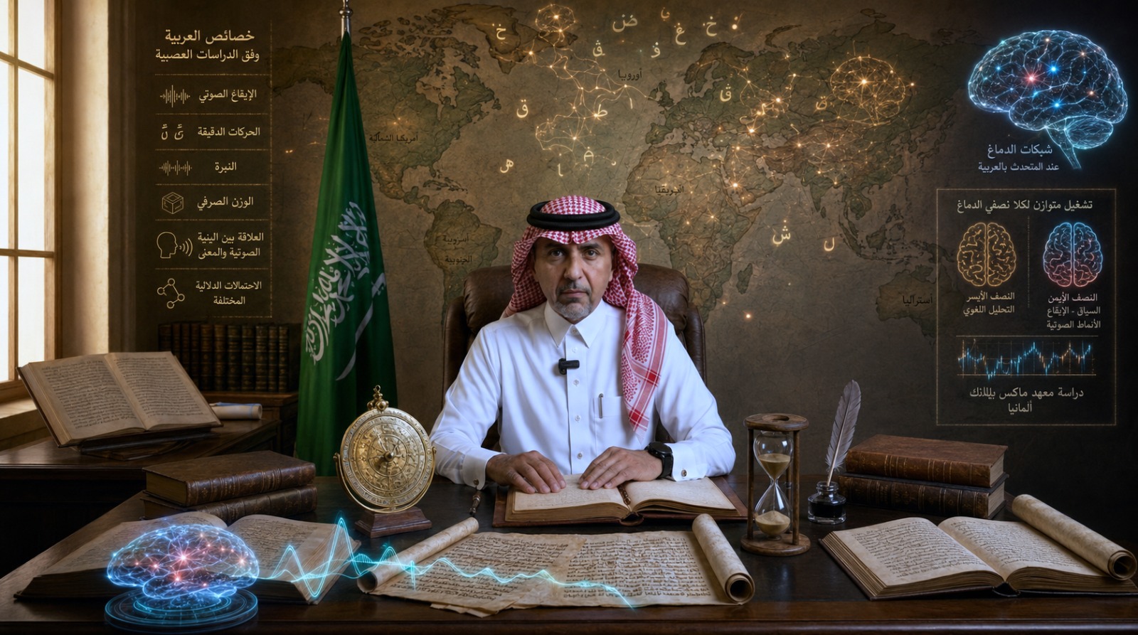 لسان الضاد.. حين تعيد اللغة العربية تشكيل البنية العصبية للوعي البشري