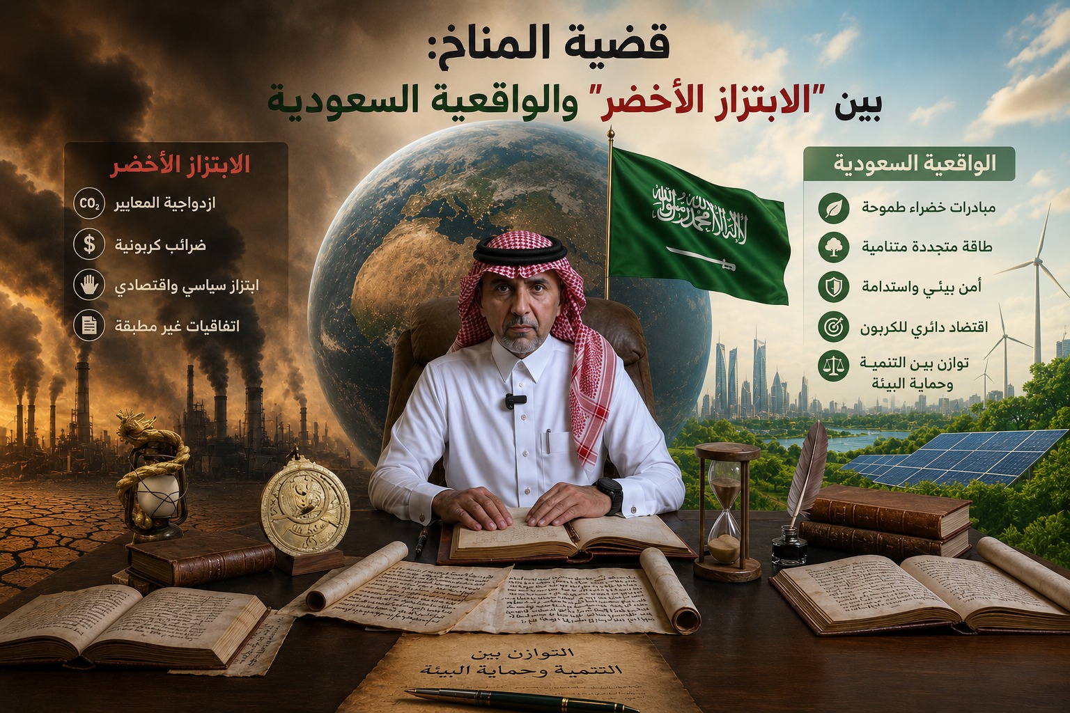 قضية المناخ: بين الابتزاز الأخضر والواقعية السعودية
