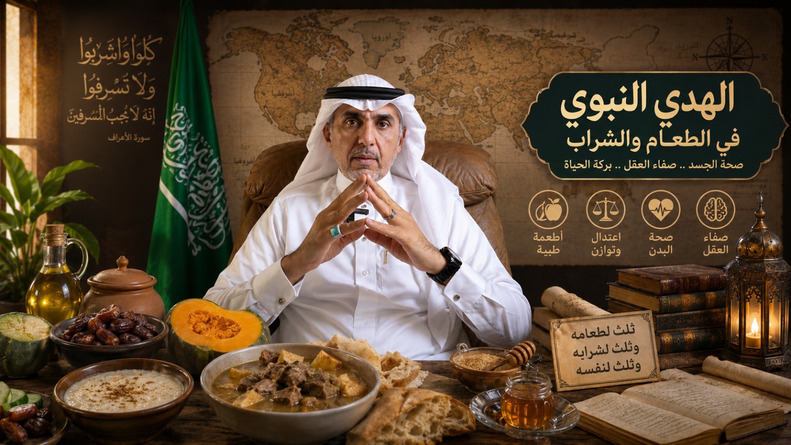 الهدي النبوي في الطعام والشراب.. حينما يلتقي نور السنة بحكمة الجسد
