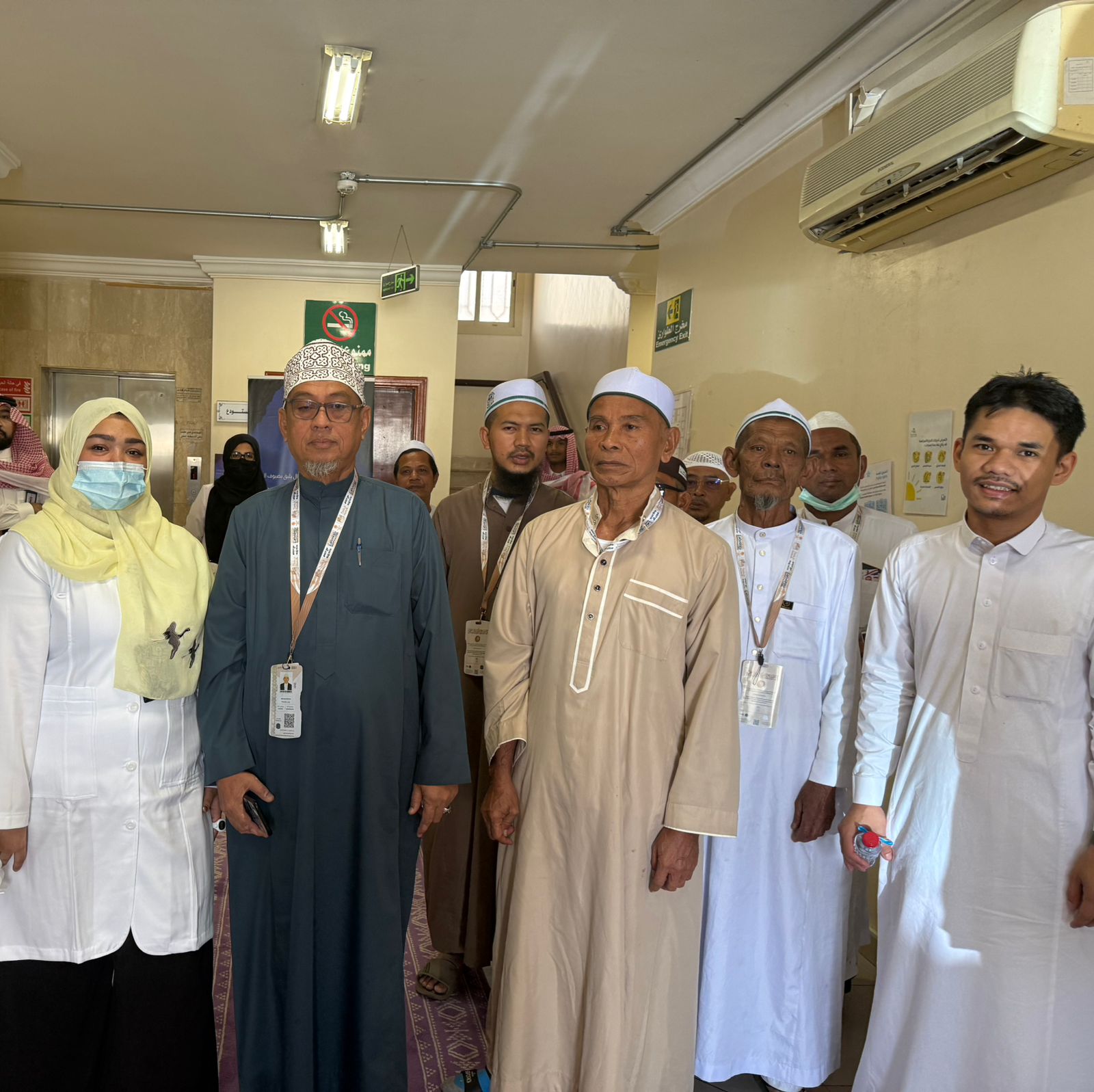 تفعيل مبادرة “حيّاكم” بمركز صحي العدل بمكة المكرمة 