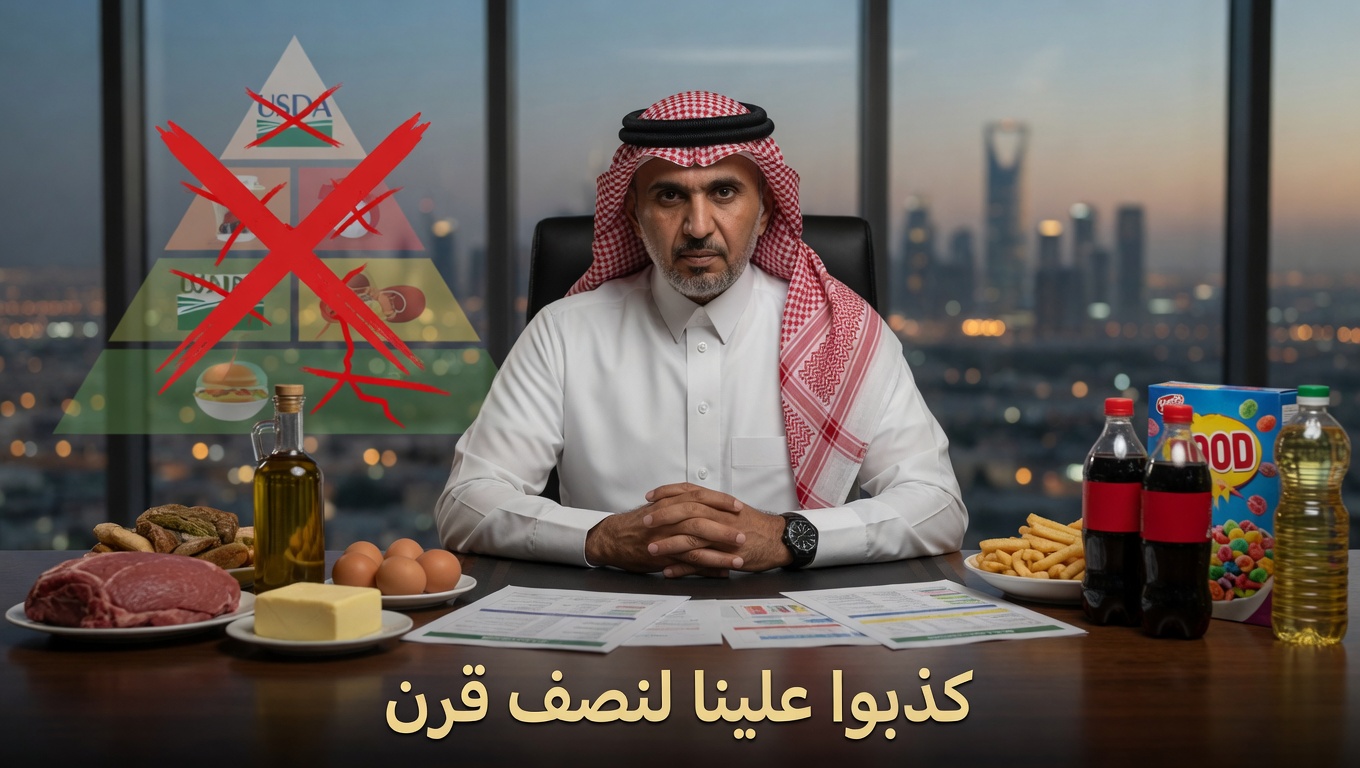 كذبوا علينا لنصف قرن: كيف تلاعبت الشركات بالبحث العلمي والهرم الغذائي؟