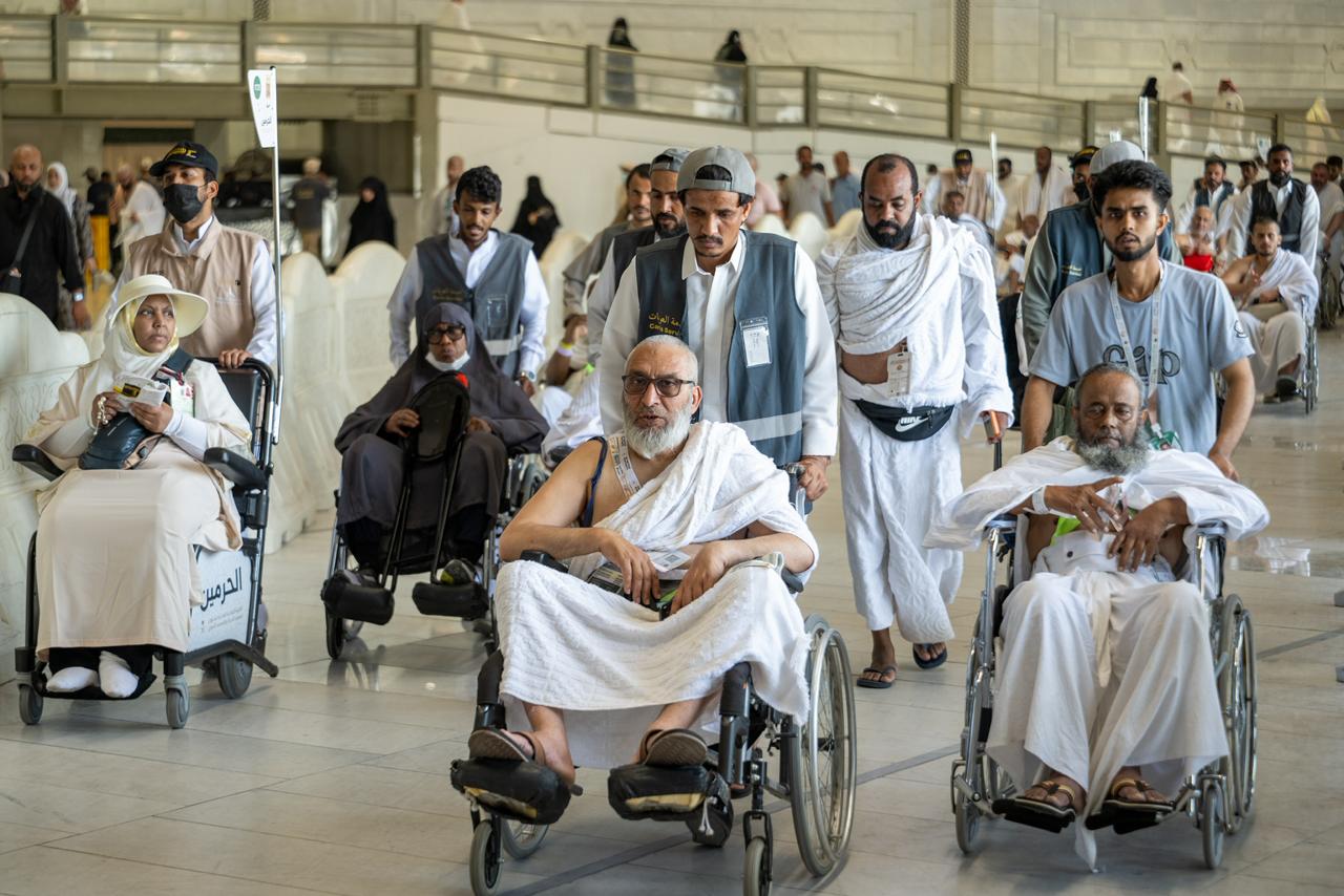 هيئة العناية بالحرمين ترسم رحلة الحاج في طواف الإفاضة بمنظومة تشغيلية متكاملة