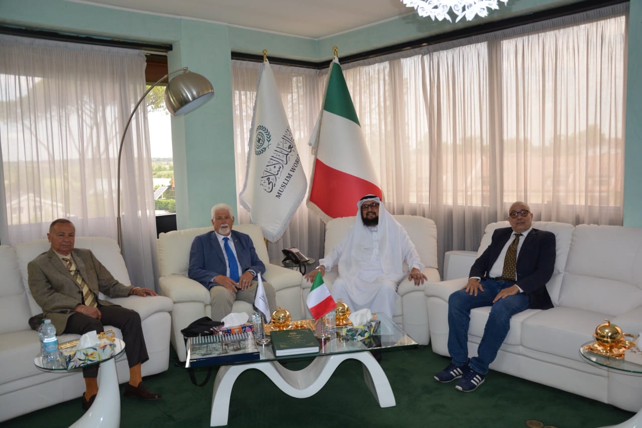 معالي الدكتور السرحان بستقبل مسؤوليين في إيطاليا