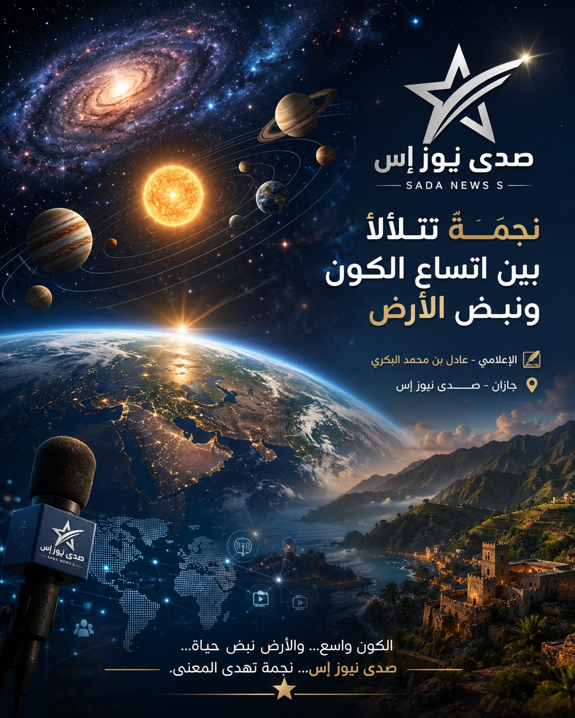 صدى نيوز إس: نجمة تتلألأ بين اتساع الكون ونبض الأرض