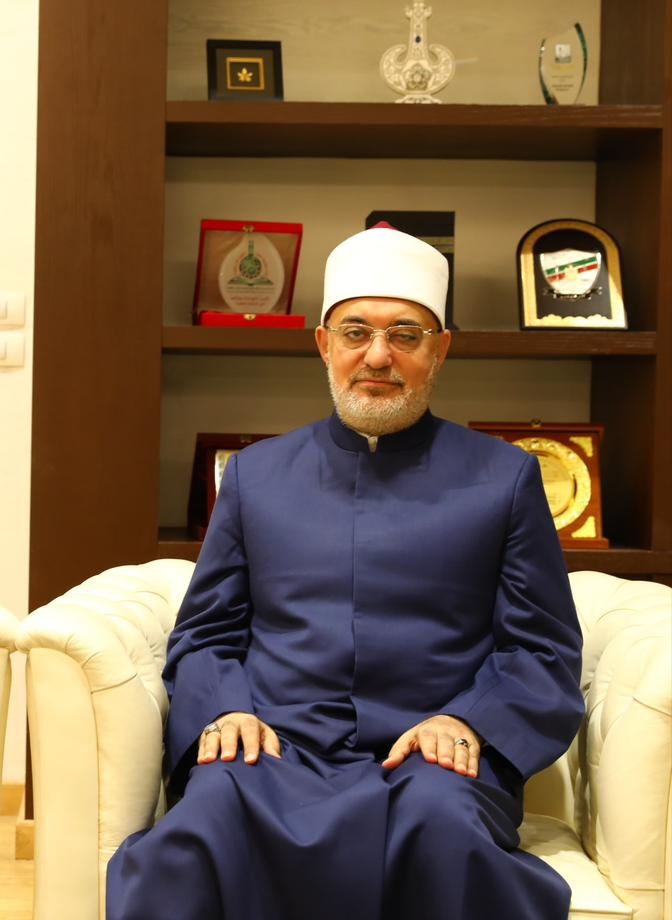مفتي الجمهورية يُعزِّي المملكة العربية السعودية وشعبَها الشقيق في ضحايا حادث سقوط الطائرة التابعة لشركة أرامكو