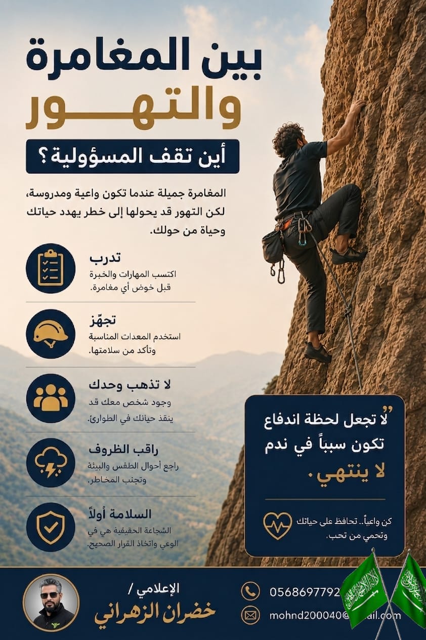 بين المغامرة والتهور.. أين تقف المسؤولية؟