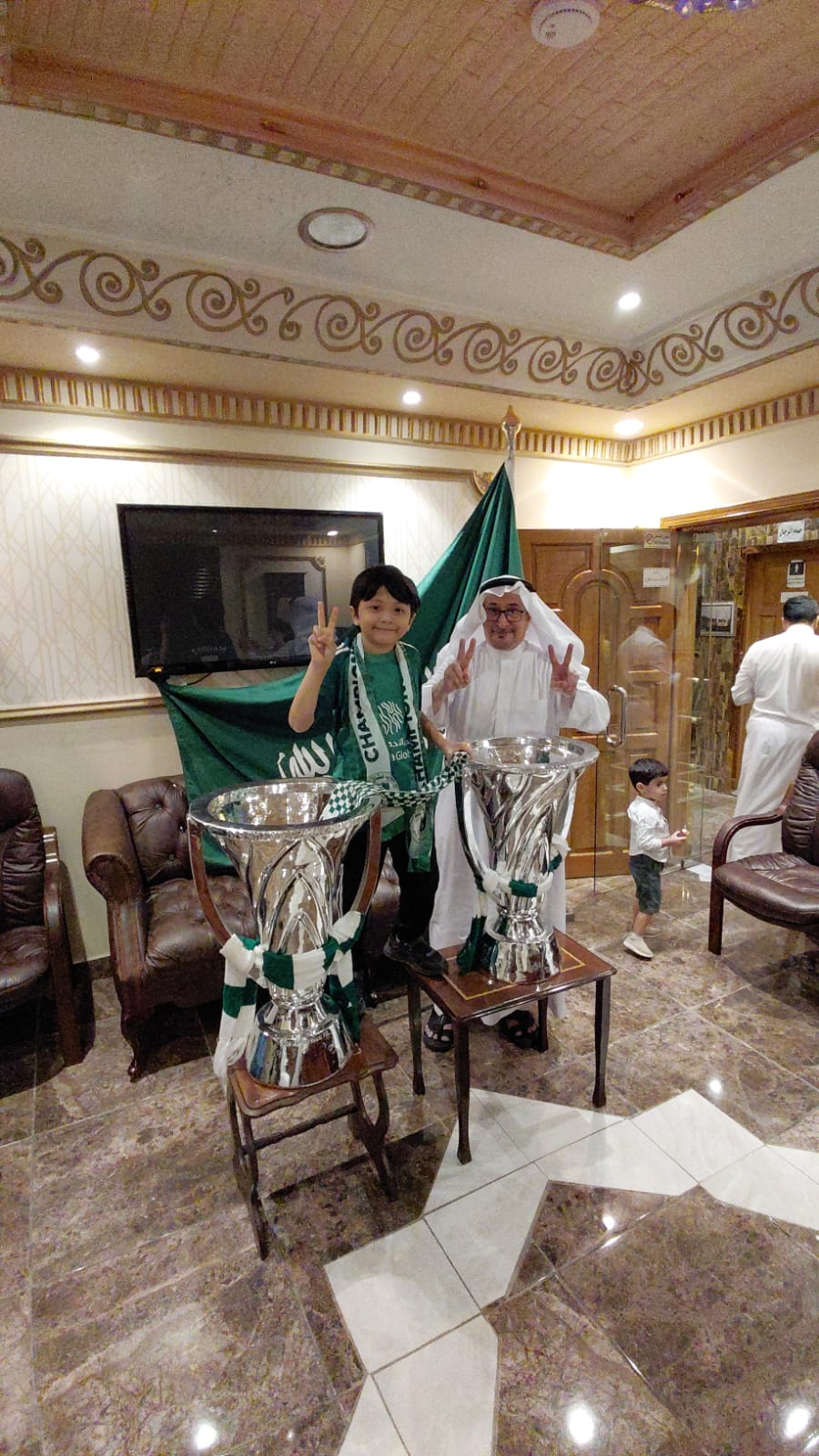 العاشق الاهلاوي الصغير طلال جواد أتمنى أن أمثل بلادي في المحافل الدولية 