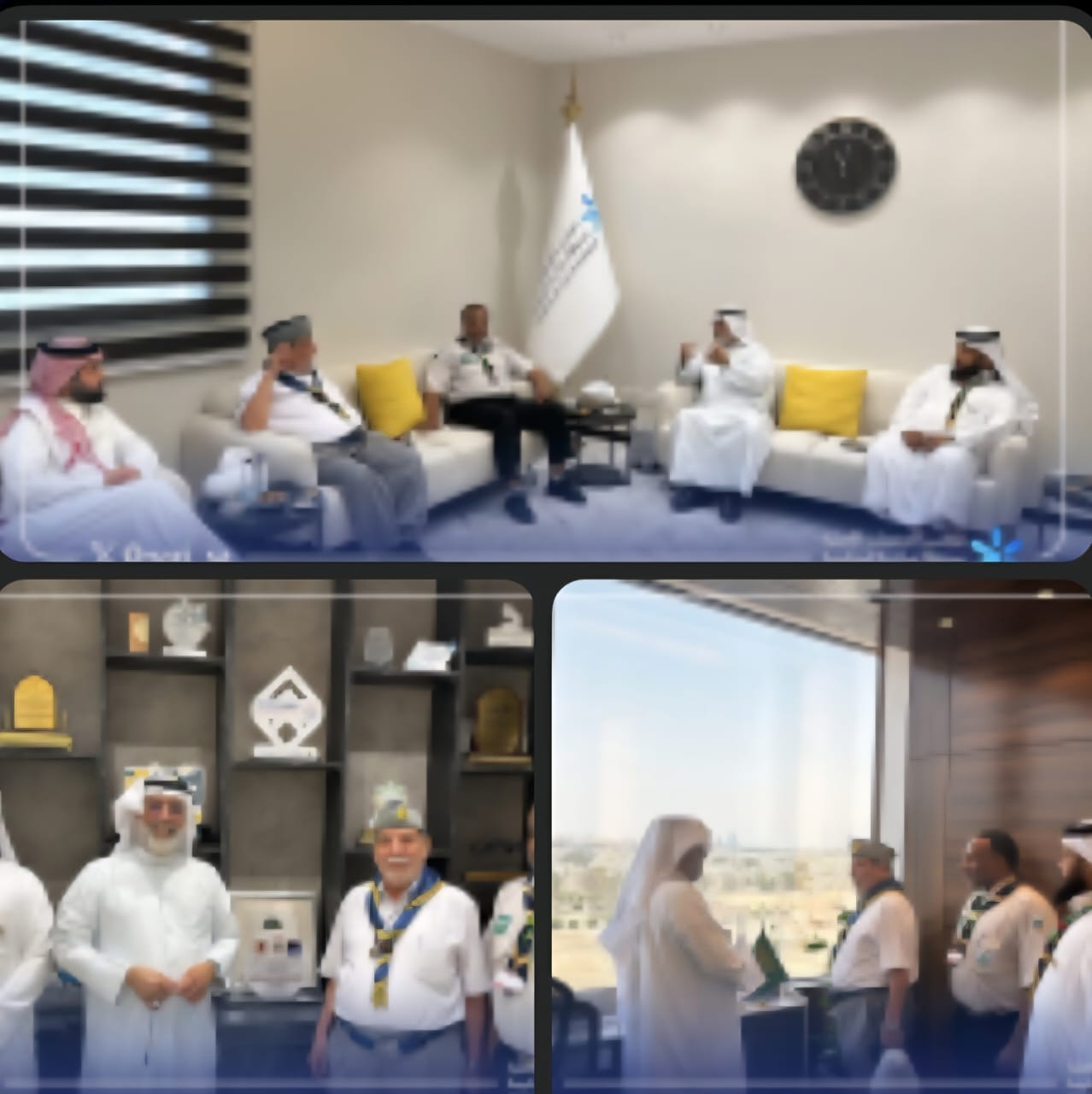 مجلس الجمعيات الأهلية بمحافظة جدة يستقبل وفد رواد كشافة العاصمة المقدسة