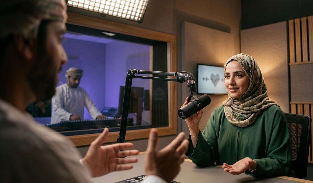 رحابة قلب مذيع : حين يصبح الصوت وطنًا للقلوب