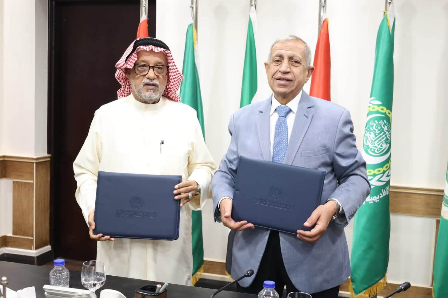 الأكاديمية العربية توقع بروتوكولاً مع الاتحاد العربي لوسائل الإعلام لتطوير المحتوى الرقمي