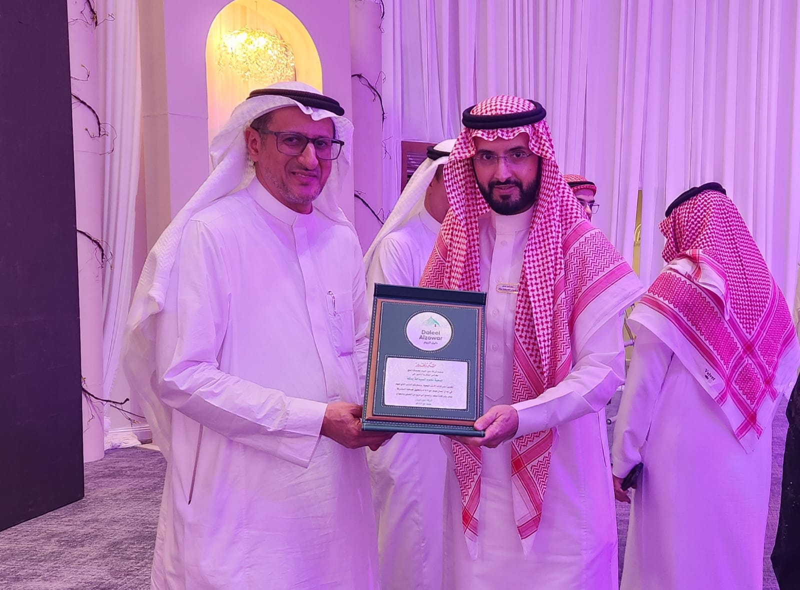 شركة دليل الزوار لخدمات الحجاج تقيم الحفل الختامي لموسم حج 1447هـ