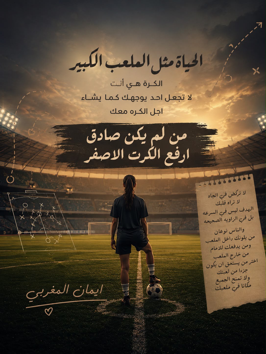 ملعب الزوايا والمدرجات حين لا تكون كل التسديدات تحت السيطرة