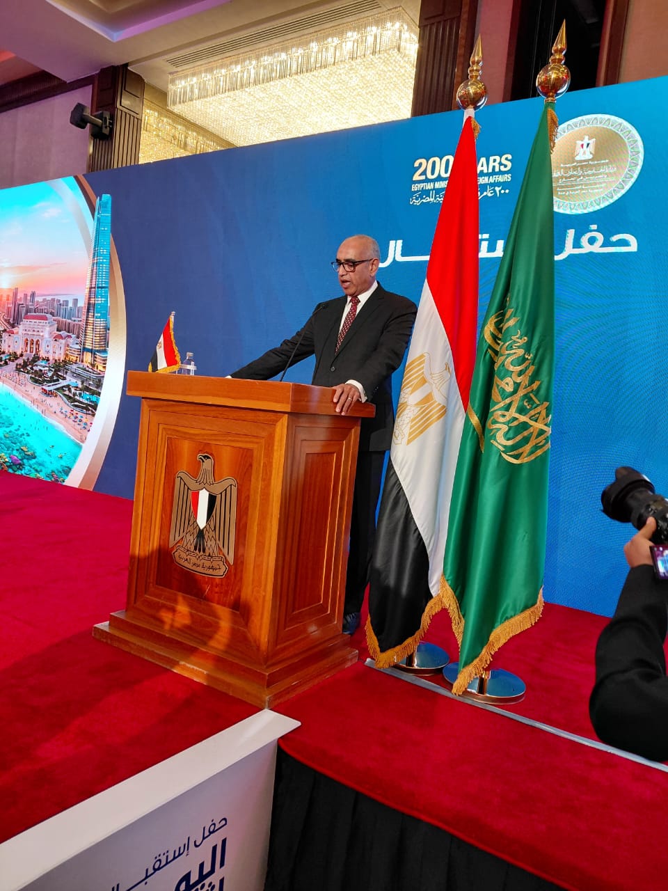 القنصلية المصرية بجدة تحتفل باليوم الوطني