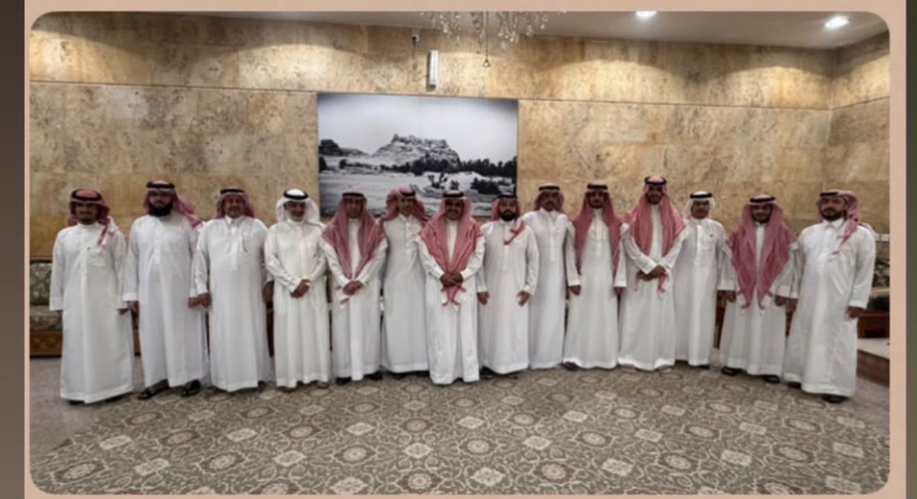 الشيخ خليل السهيان يستقبل مجلس إدارة نادي العروبة