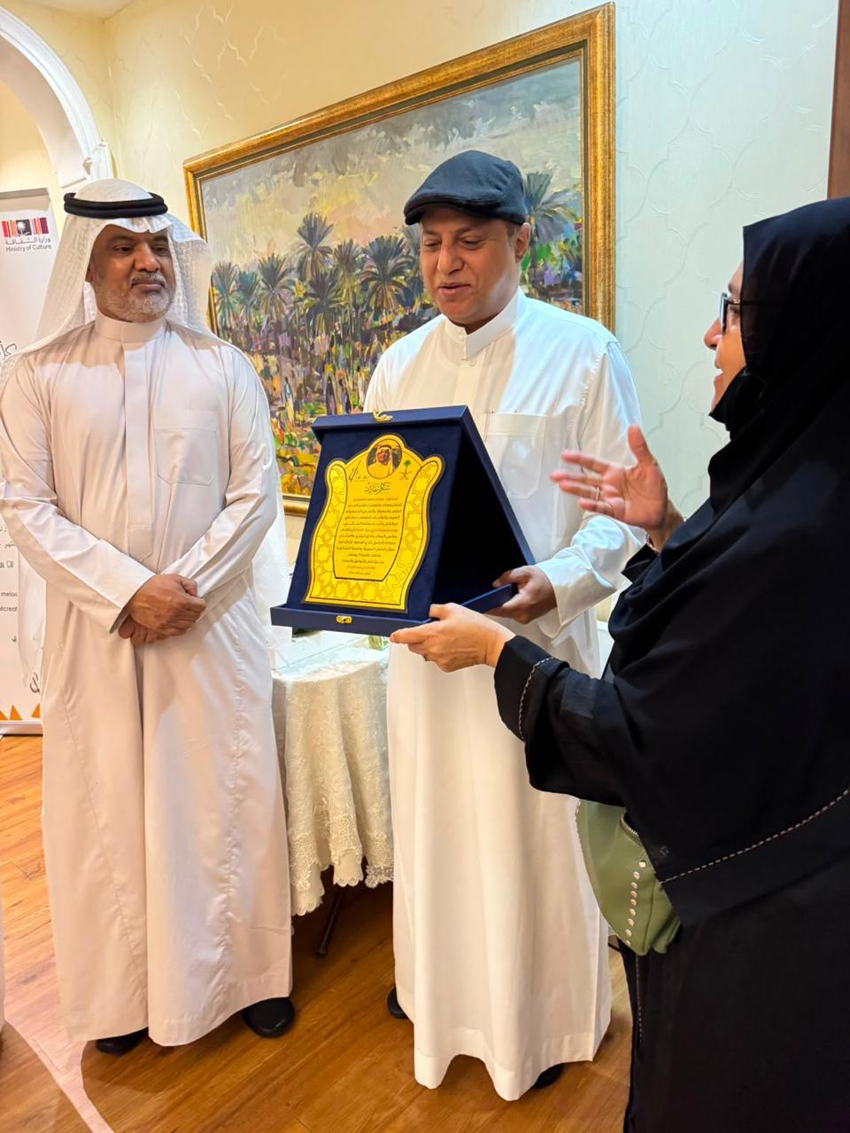 نادي عزف الإبداع للفنون البصرية والتشكيلية في زيارة مرسم ومتحف الدكتور عصام بن عبدالله العسيري