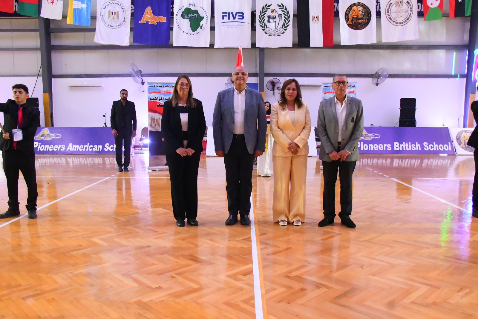 محافظ الإسكندرية يشهد إفتتاح البطولة الأفريقية للكرة الطائرة تحت 18 عامًا بمشاركة 14 منتخبًا