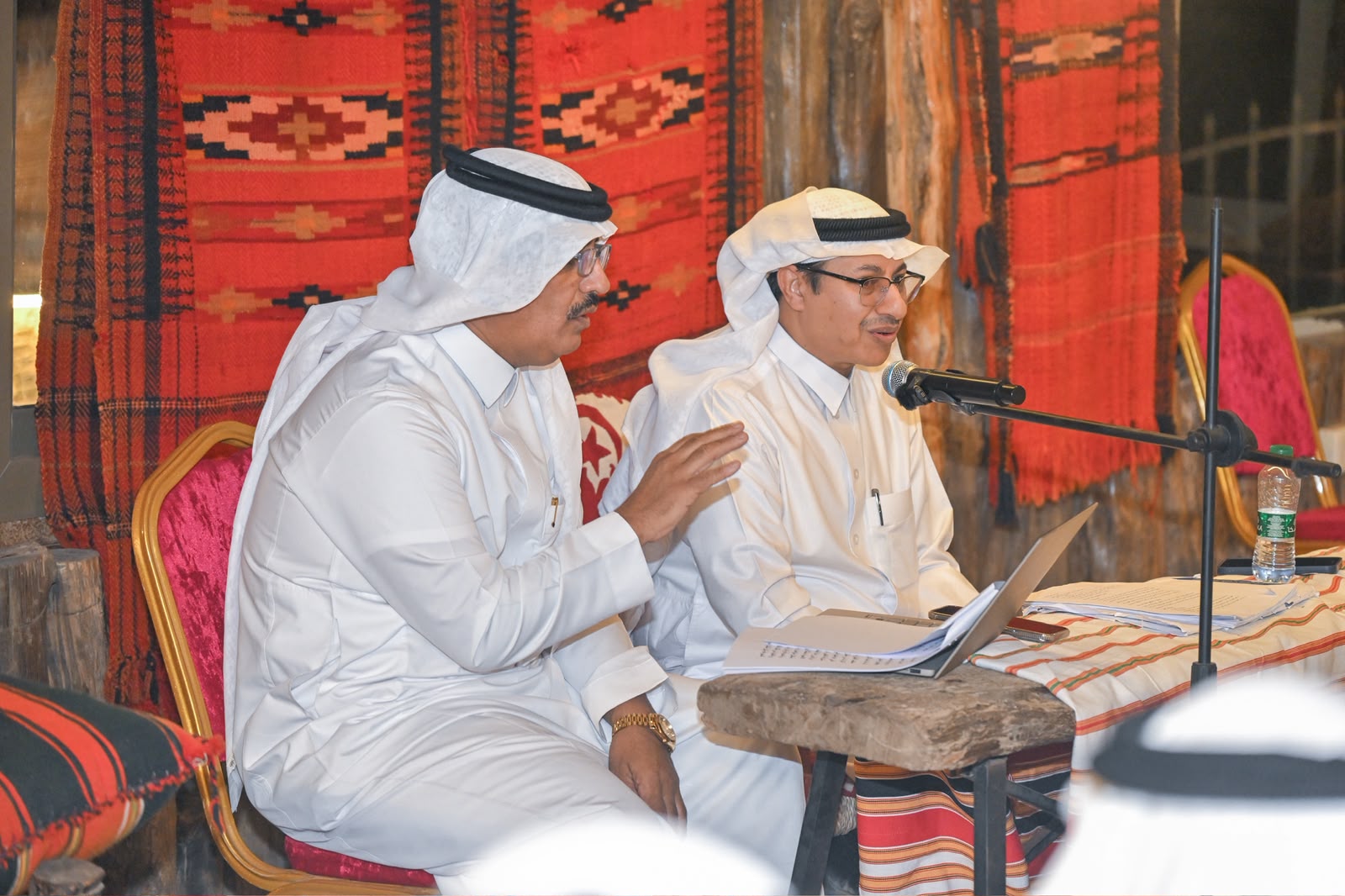 العبيدي يحاضر عن سوق ربوع قريش بالأطاولة
