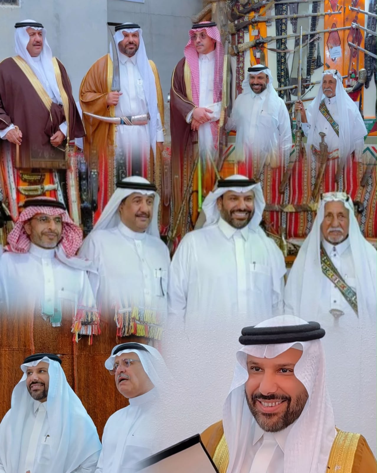 وفد قبيلة بيضان يحل ضيفًا على متحف القاطعي بمنطقة الباحه
