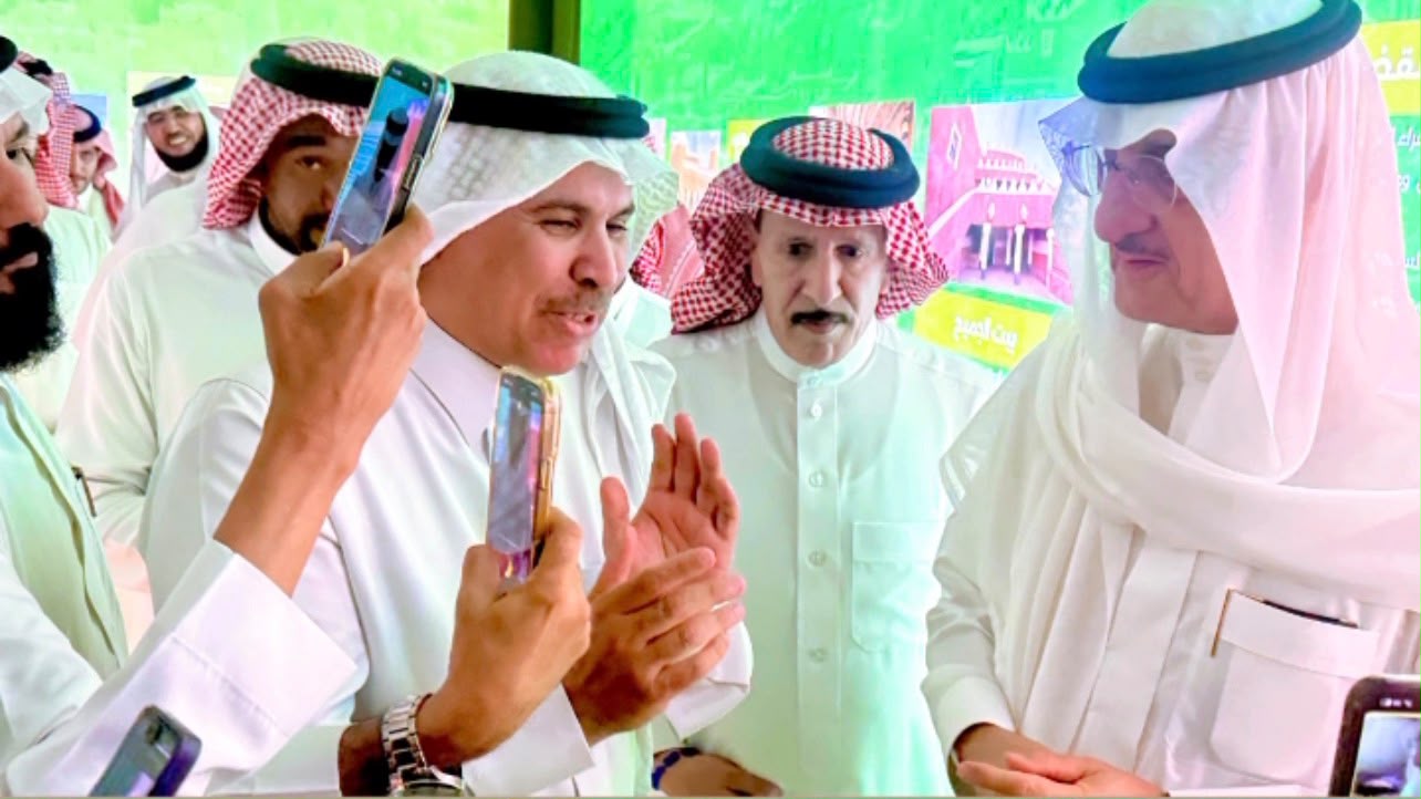 فريق الإعلاميون المبدعون يزور مهرجان شقراء السادس للفلفل 1448هـ