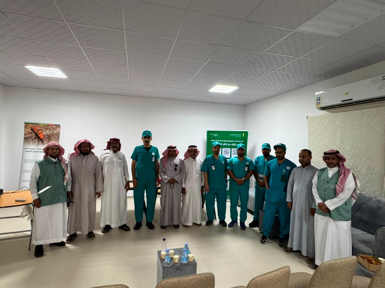بيئة رابغ وبالتعاون مع مركز وقاء تقيم ورشتى عمل ضمن أعمال حراج التمور