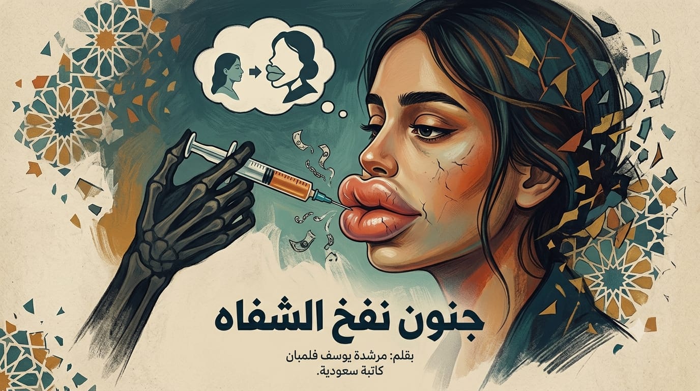 جنون نفخ الشفاه