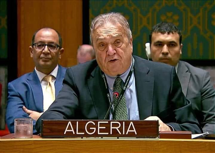 بن جامع: الجزائر على قناعة بأن السلام المستدام لن يتحقق دون الاحترام الكامل للقانون الدولي