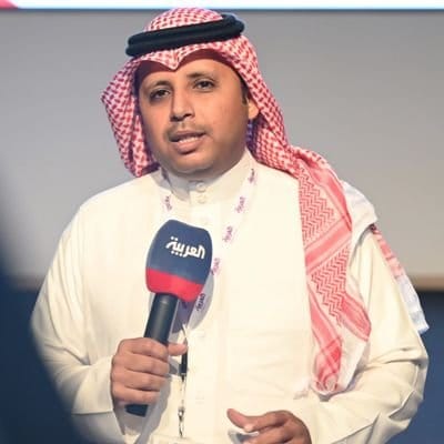 الإعلامي علي بن محمد ضباح ابن جازان يتألق فى قناة العربية