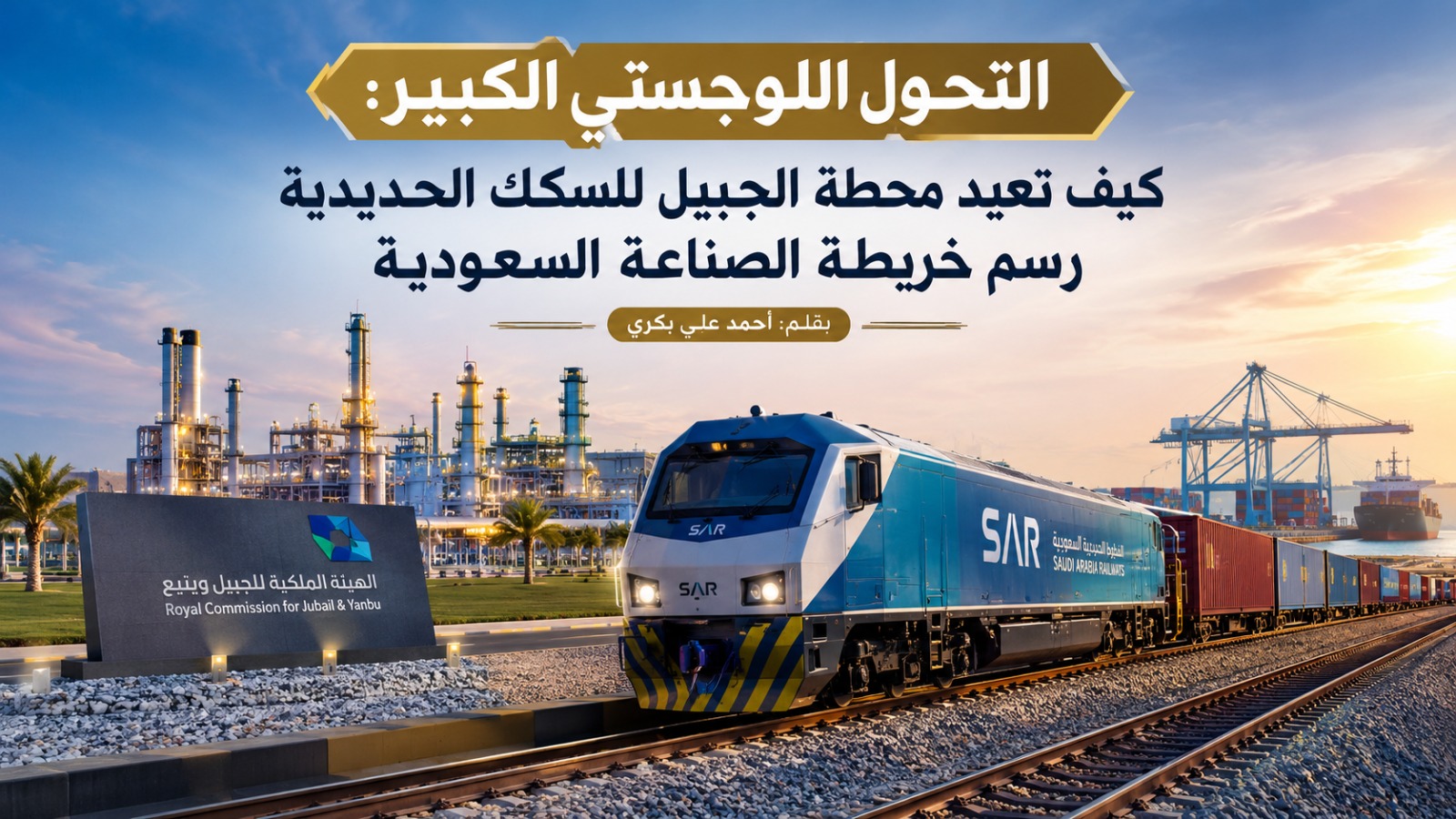 التحول اللوجستي الكبير: كيف تعيد محطة الجبيل للسكك الحديدية رسم خريطة الصناعة السعودية