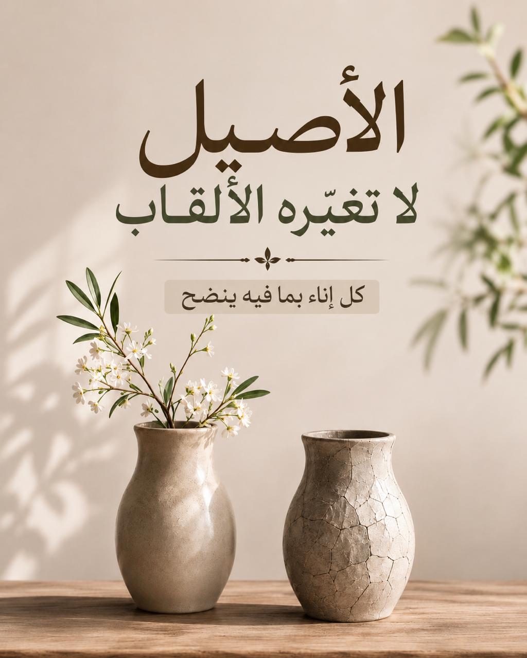 الأصيل لا تغيّره الألقاب