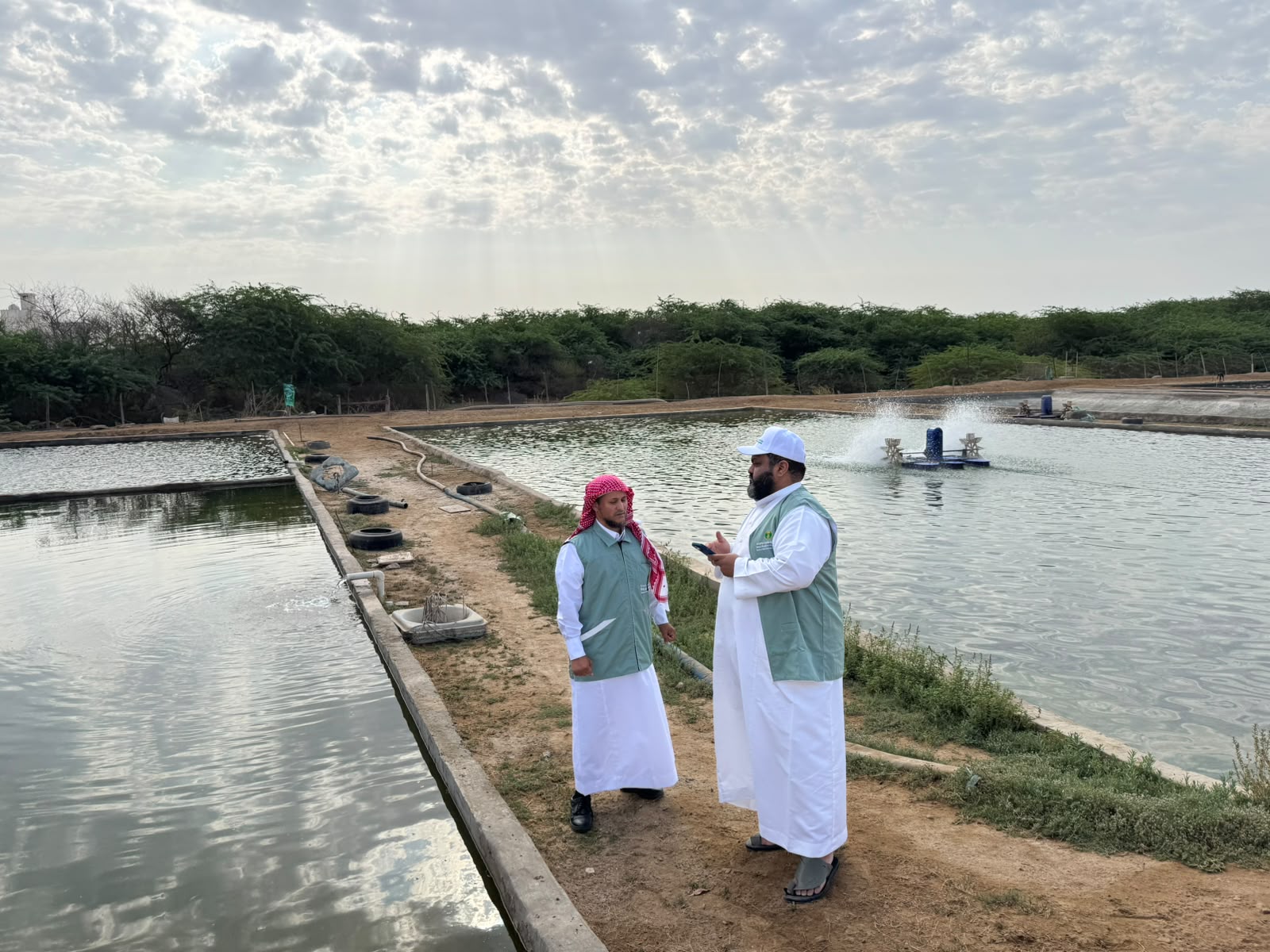 بيئة رابغ بالتعاون مع ادارة الرقابة والامتثال ” تعزيز الإمتثال وحماية الإنتاج السمكي بمزارع الأسماك