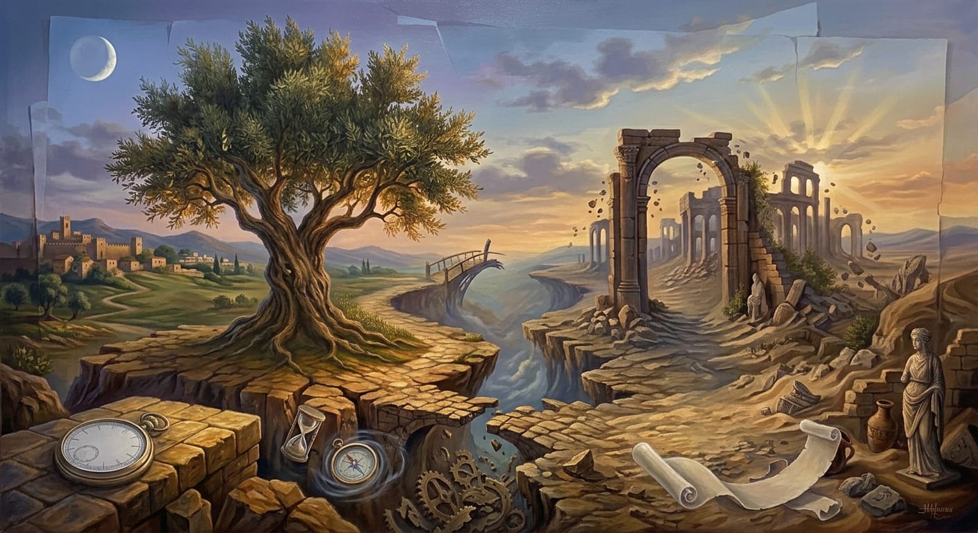 بين يقين باقي ، وأثر اندثر