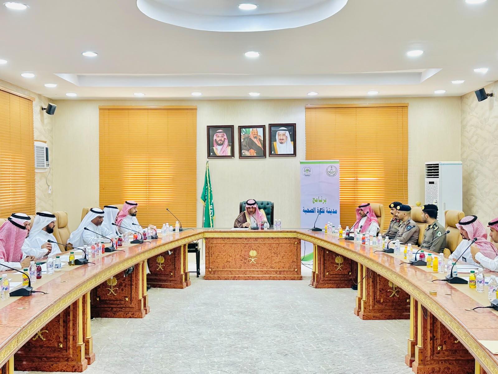 اللجنة الرئيسية لبرنامج مدينة قلوة الصحية تعقد اجتماعها الأول للعام 1448هـ
