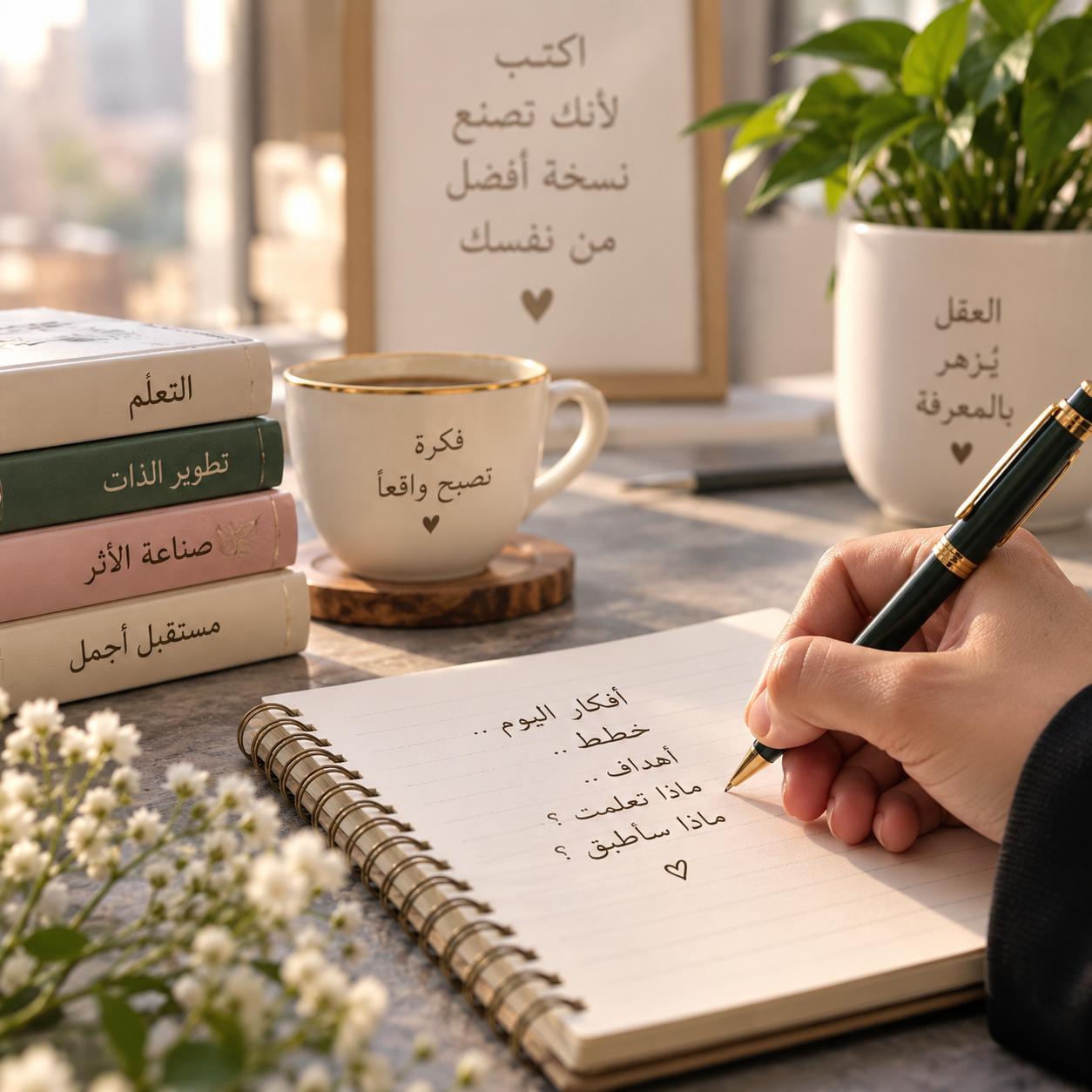 اكتبها بيدك… لتبقى في ذاكرتك