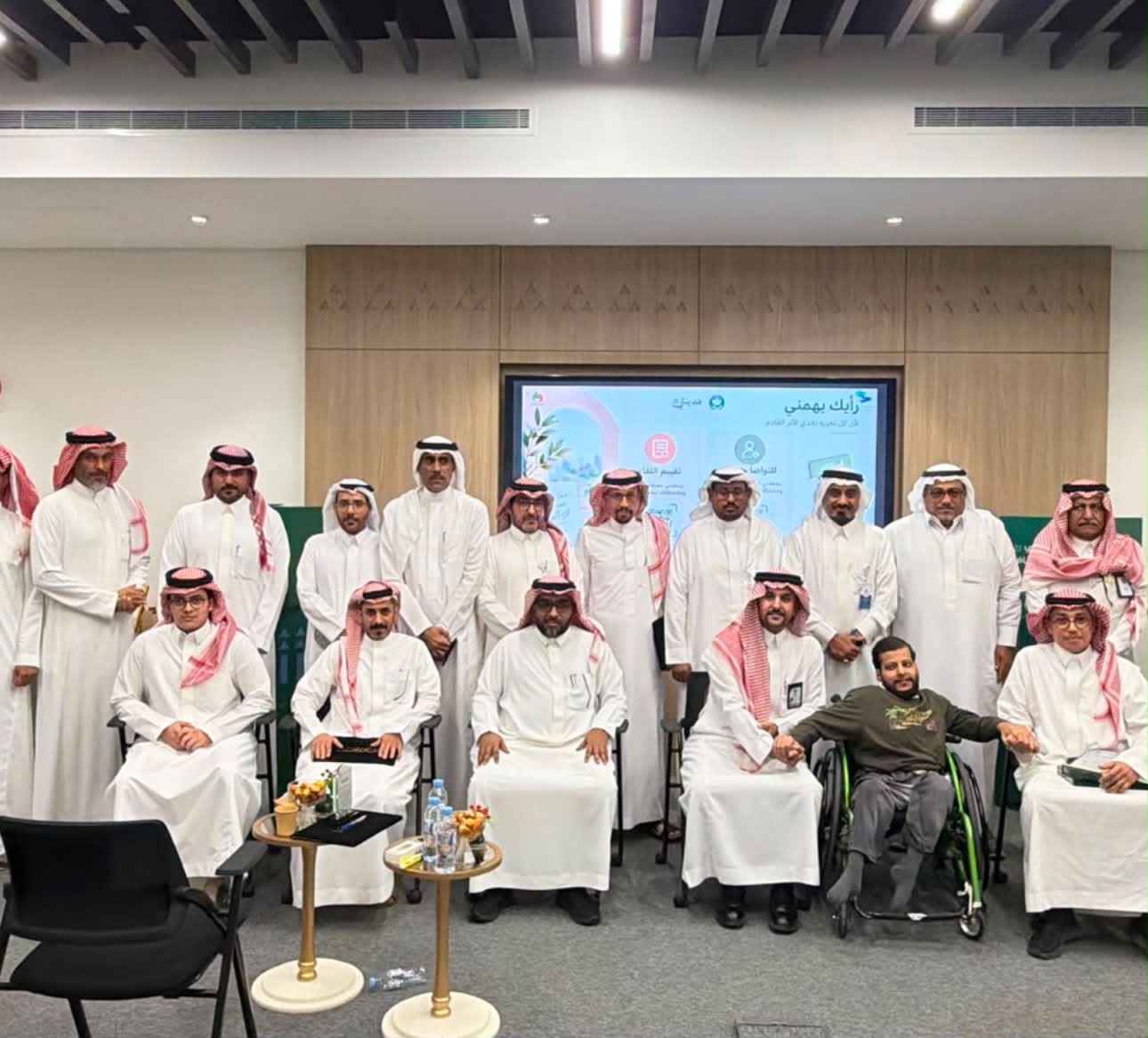 نظّم فريق فعاليات المجتمع التطوعي ورشة عمل بعنوان: «ابدأ بما لديك.. وتعلّم أثناء الطريق»