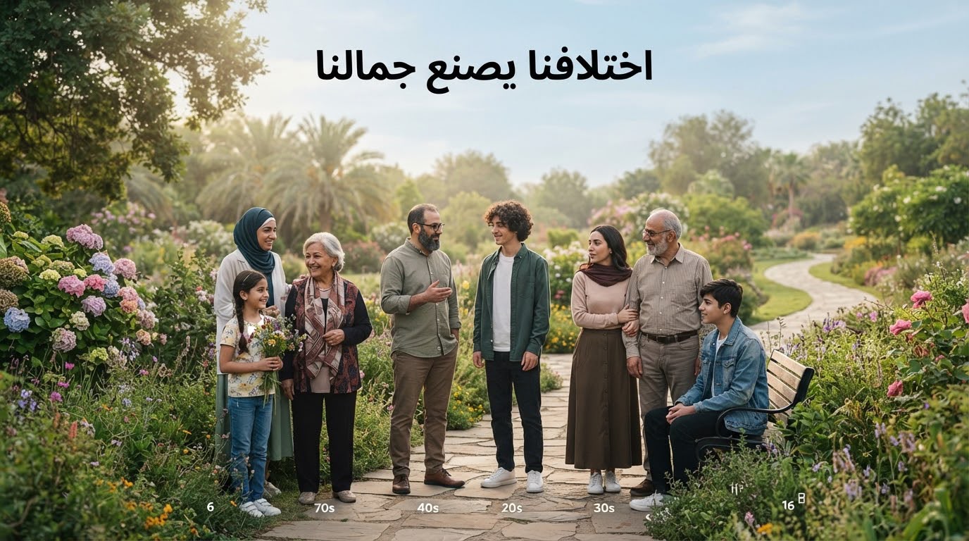 اختلافنا يصنع جمالنا