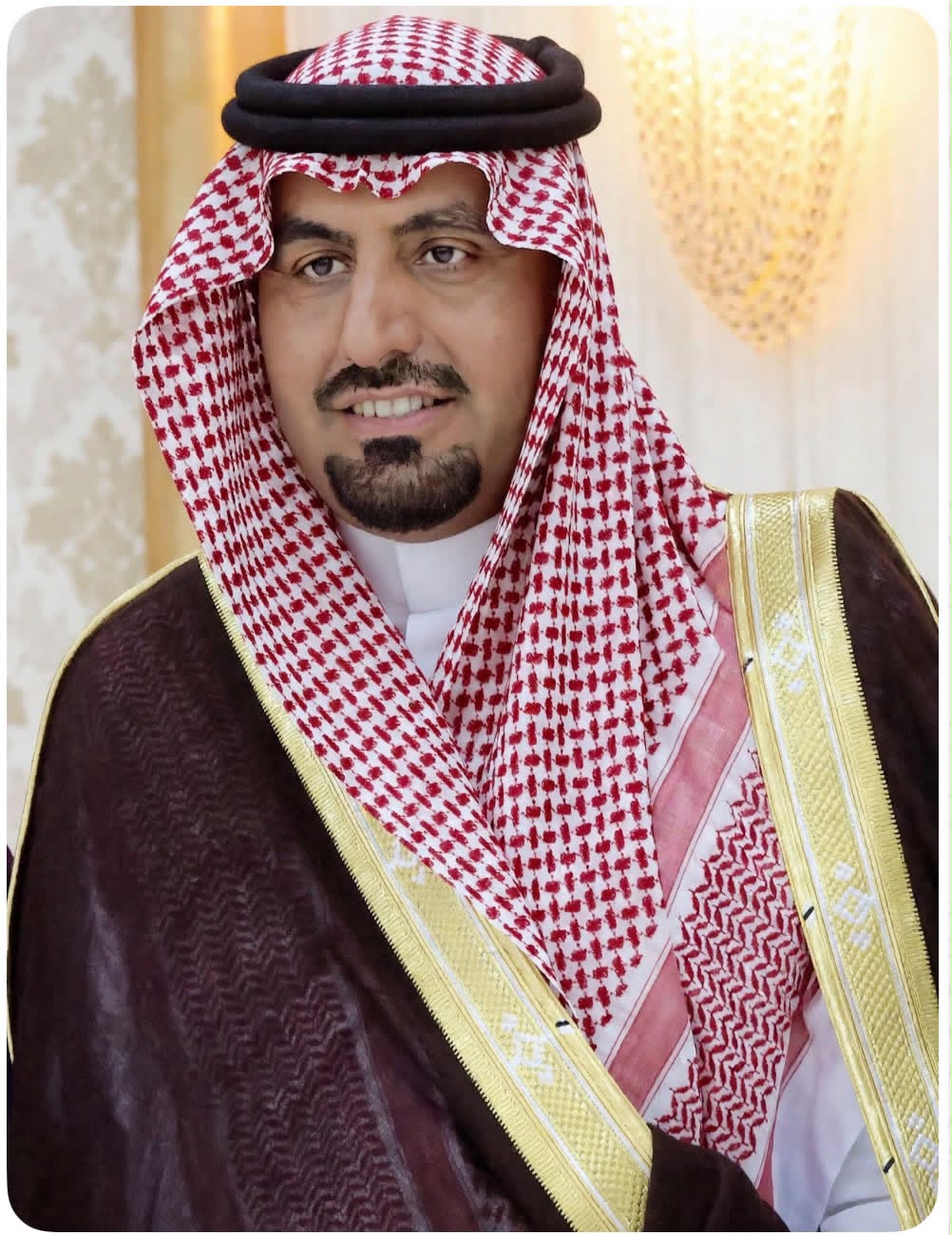 الشيخ شايش بن ناصر الخضع يهنئ القيادة الرشيدة بمناسبة اليوم الوطني السعودي الـ(96)المجيد
