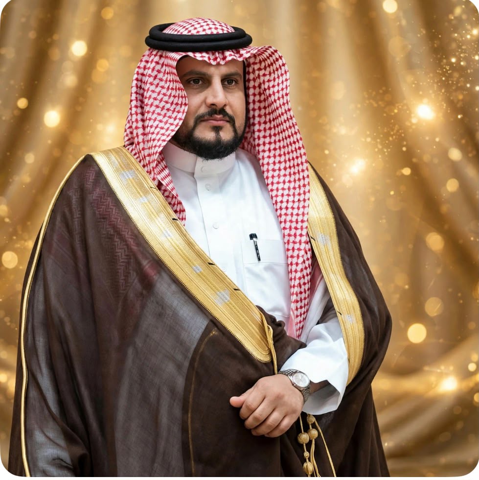 الشيخ حماد بن سعود بن نصير يهنىء القياده الرشيده بمناسبة اليوم الوطني السعودي الـ(96)المجيد