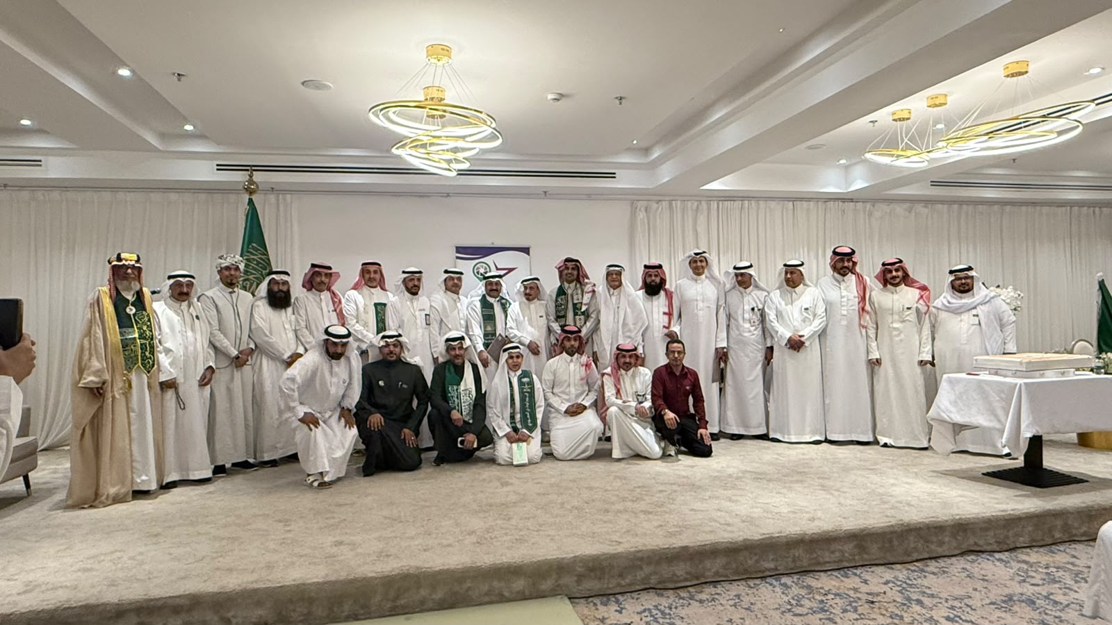 جمعية نجوم السياحة بالعاصمة المقدسة احتفلت باليوم الوطني الـ96 
