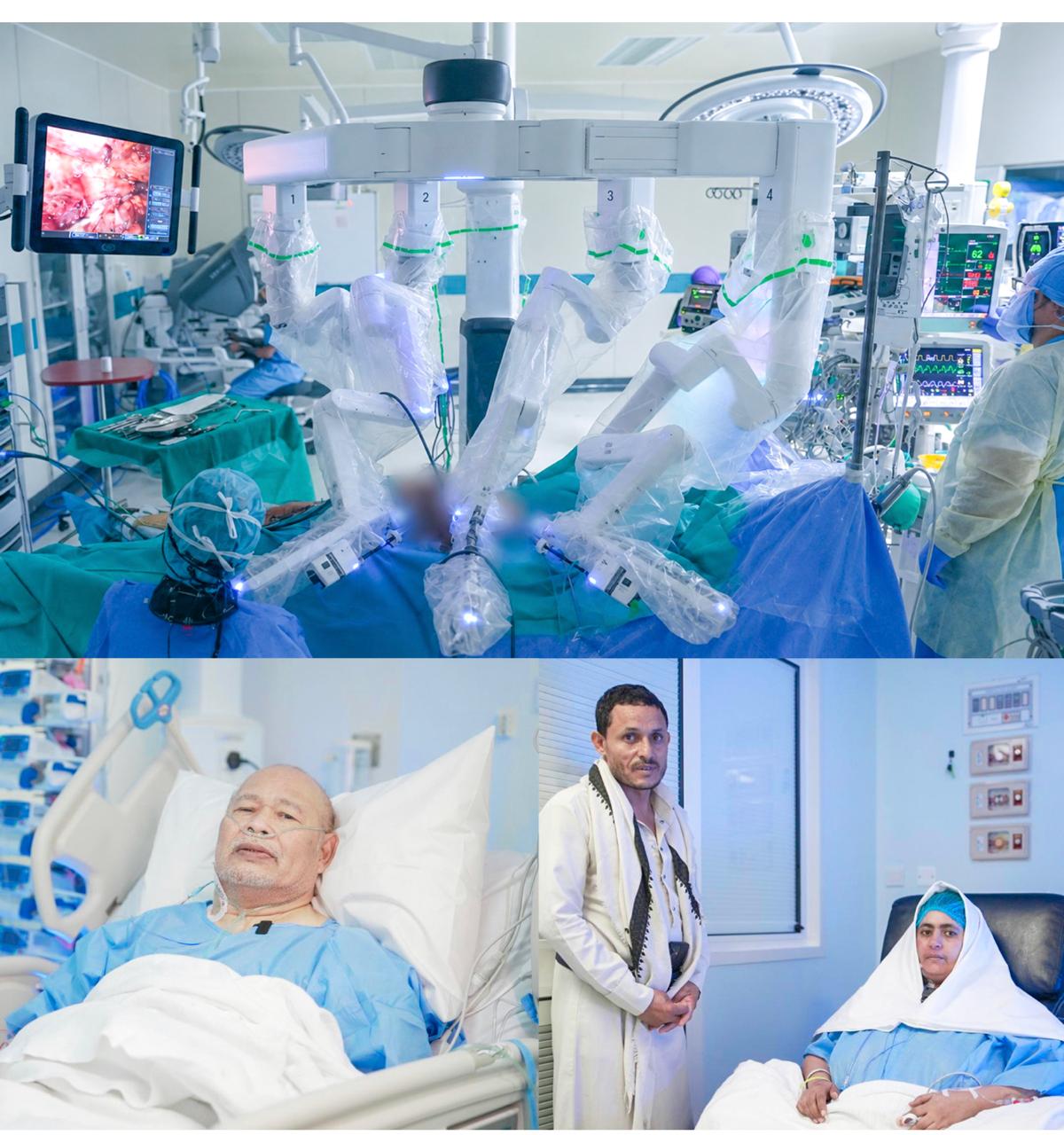 بمدينة الملك عبدالله الطبية بمكة تجرى ٣٠ جراحة قلب روبوتية وثلاث منها خلال أقل من ٤٨ ساعة