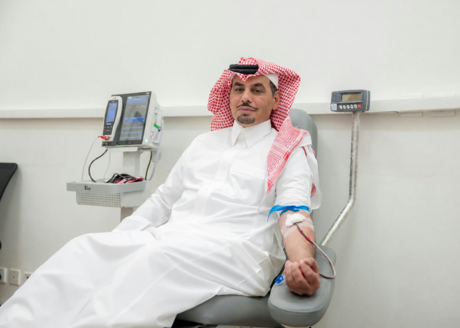 نائب أمير منطقة الباحة يشارك في الحملة الوطنية للتبرع بالدم ويعزز قيم العطاء والمسؤولية المجتمعية