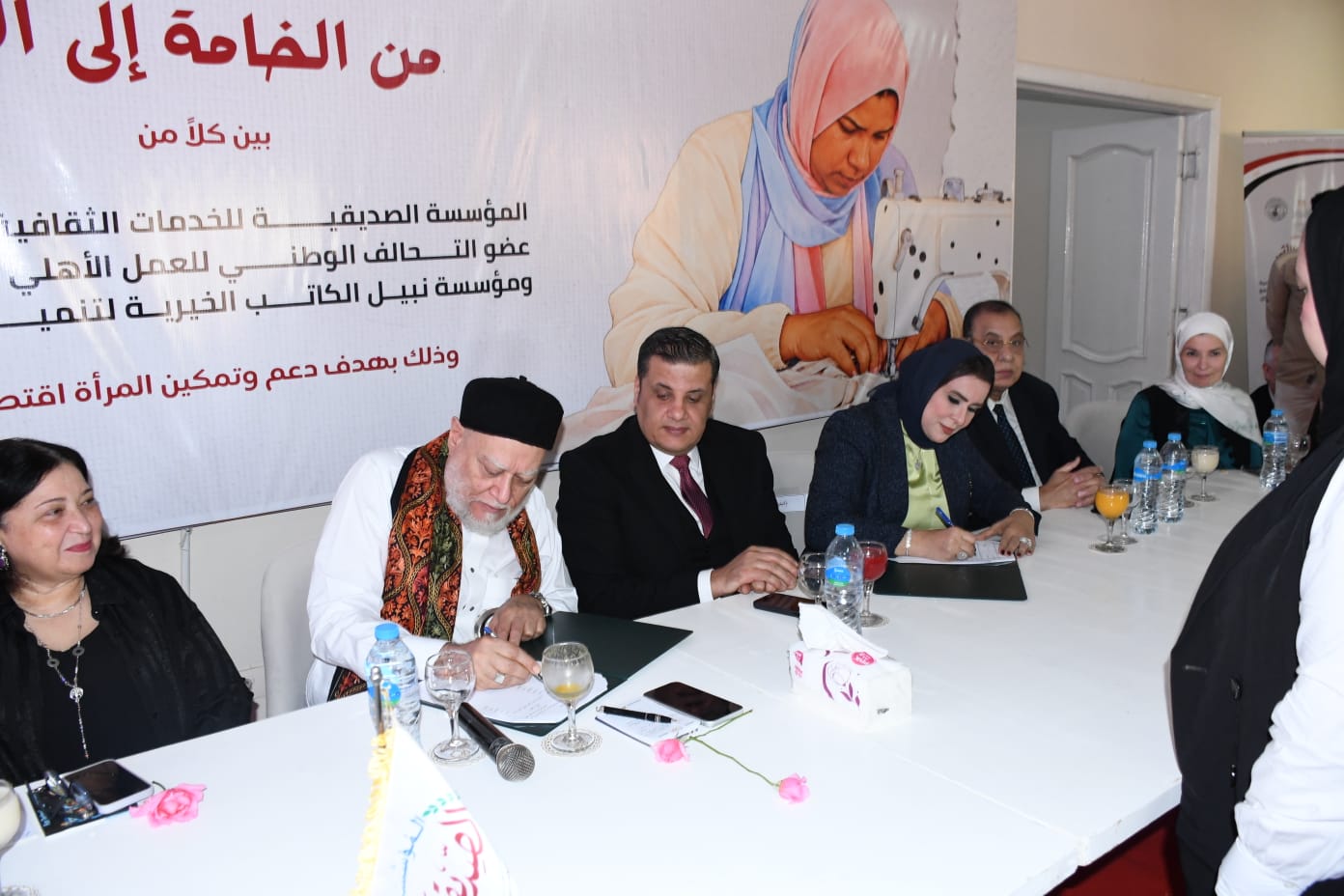 بروتوكول تعاون بين مؤسستي «نبيل الكاتب الخيرية» و«الصديقية» لدعم المرأة وتوفير فرص عمل مستدامة